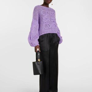 Loewe Anagram mohair-blend sweater